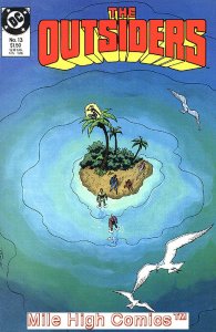 OUTSIDERS (1985 Series)  #13 Very Good Comics Book 