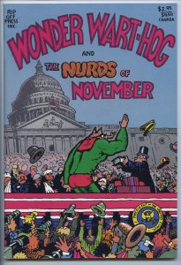 WONDER WART-HOG AND THE NURDS OF NOVEMBER- 7.5, WP - Comix - 1st printing
