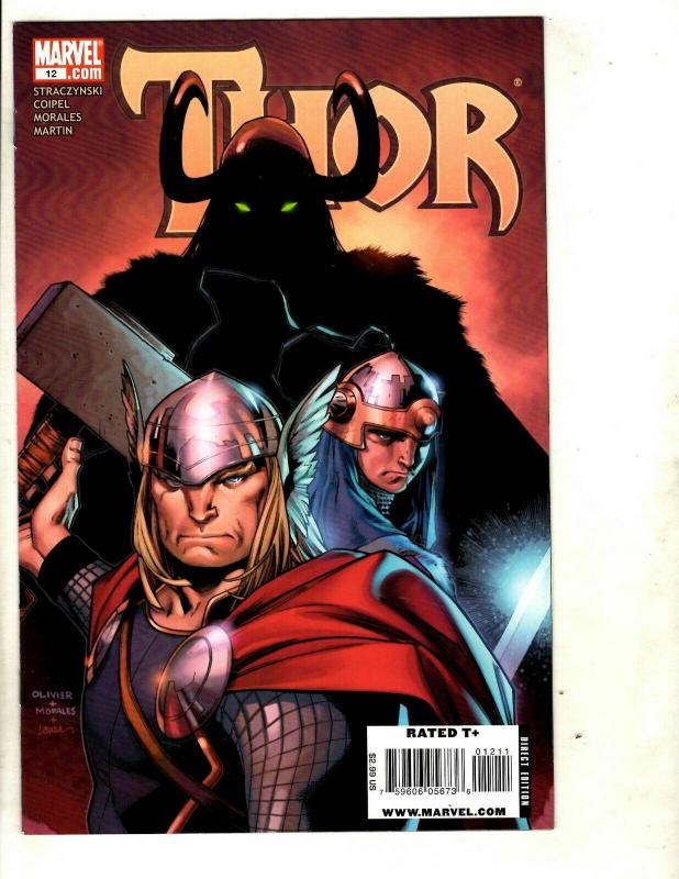 Lot of 10 Thor Marvel Comic Books 1 2 3 4 5 6 7 8 9 10 11 12 Spider-Man SM11