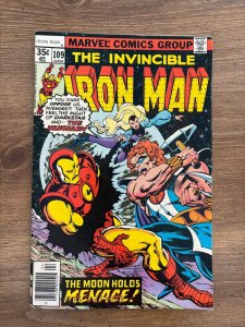 The Invincible Iron Man # 109 FN Marvel Comic Book 9 J274