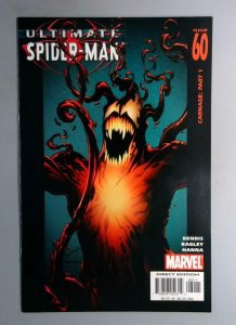 Ultimate Spider-Man #60 VF/NM 1st Cover Appof Ultimate Carnage Marvel 2004 JR1