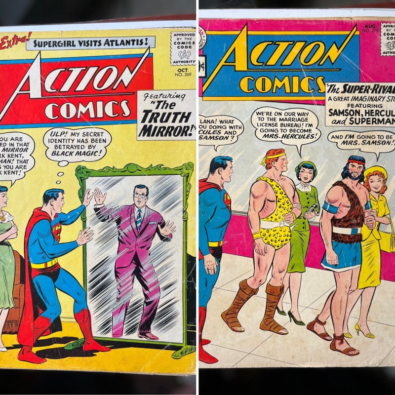 Action Comics #269 & 279 (1960)