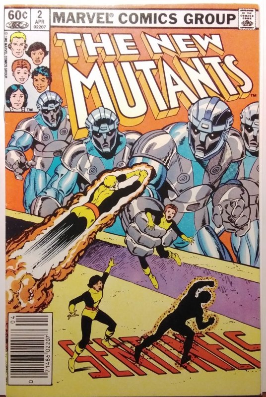 The New Mutants #2 (1983) Newsstand Edition