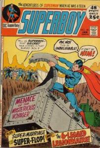 The Menace of the Mysterious Voyager! ; The Six Legged Legionnaire! ; Super Marriage ... Or Super-Flop?