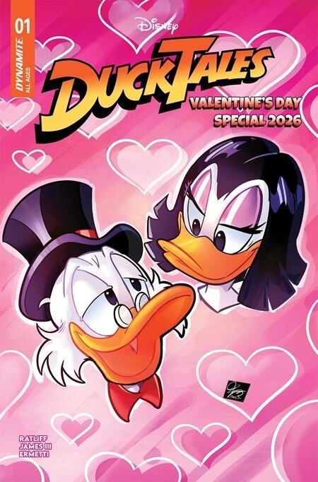 Ducktales Valentines Day Special #1 2026 Cangialosi Cover B Dynamite EB61