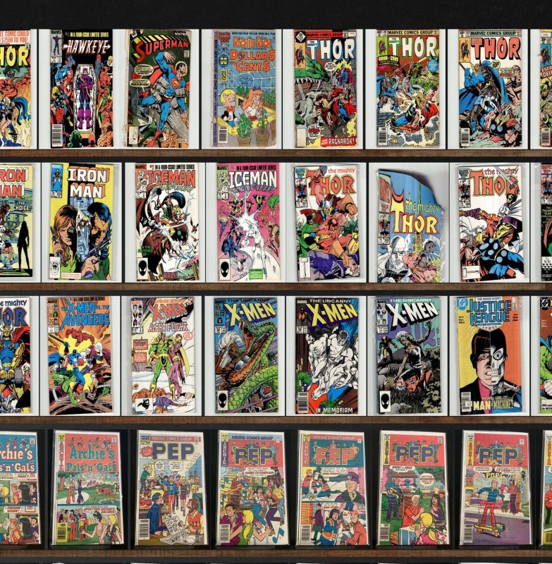 Huge Lot 140+ Comics with Thor, The Uncanny X-Men, Archie& & More!