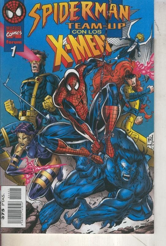 Spiderman Team Up numero 4: Los Vengadores: las redes del tiempo