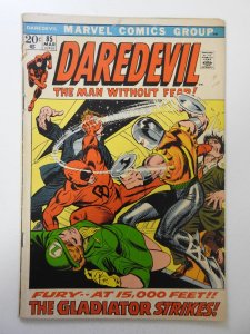 Daredevil #85 (1972) VG- Condition moisture stain