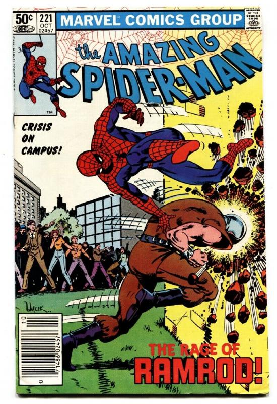 AMAZING SPIDER-MAN #221-comic book-1981-MARVEL