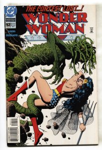 WONDER WOMAN #92 Bolland cover-DC 1994 comic book
