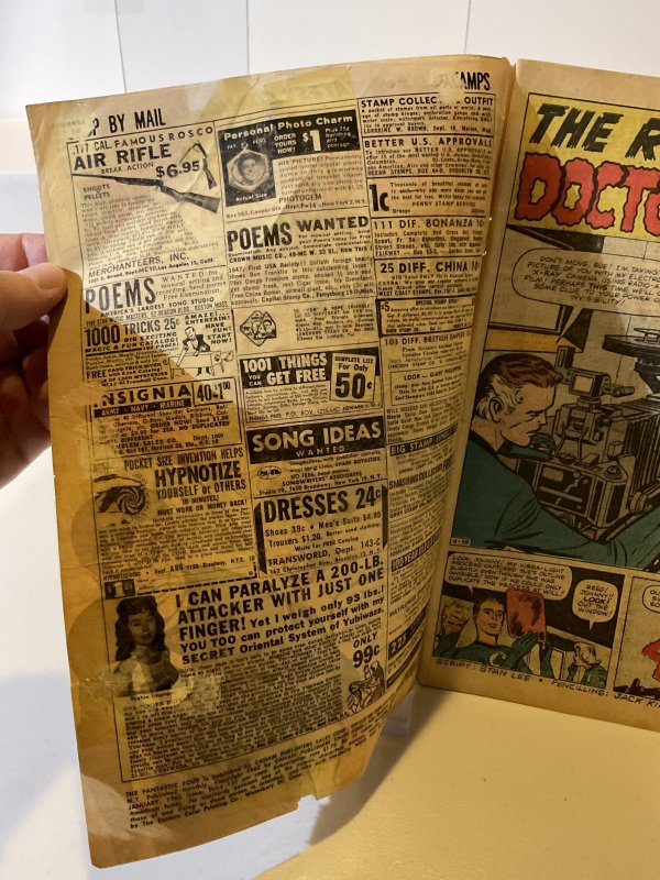 Fantastic Four #10  1963  G   Dr. Doom!