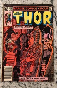 Thor #326 (1982) FN Marvel Comic Book Loki Odin Avengers Asgard Sif JH6