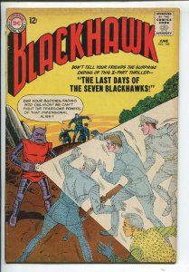 Blackhawk #185 - Last Days of the Seven Blackhawks! - (Grade 4.0) 1963