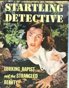 Startling Detective March 1953-True Crime Magazine-Two Telegrams From a Corpse 