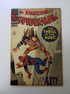 Amazing Spider-Man #34 VG+ condition stamp front cover