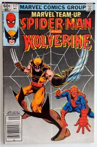 Marvel Team-Up #117 NEWSSTAND (VF)(1982)