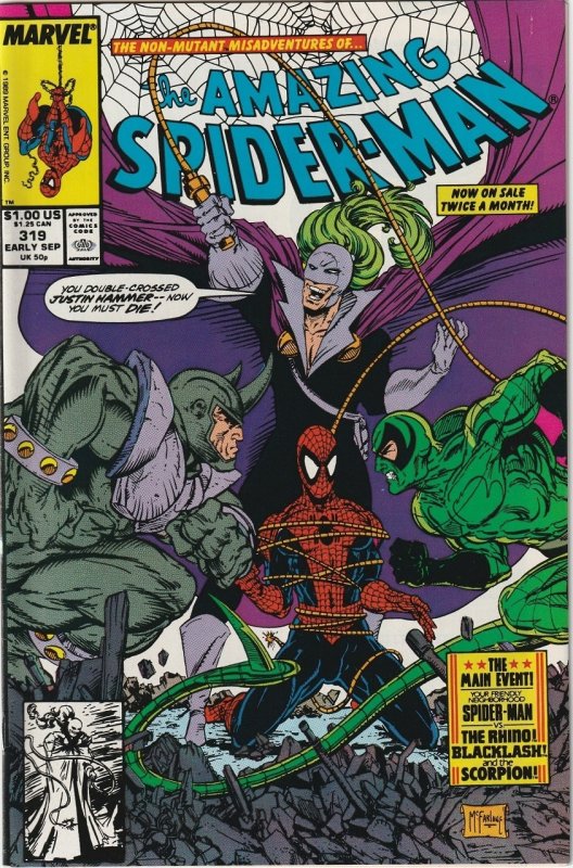 AMAZING SPIDER-MAN # 319 (1989)