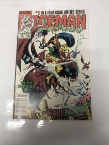 Iceman (1985) # 2 (NM) Canadian Price Variant • J.M. DeMatteis • Kupperberg