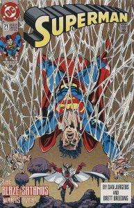 Superman (2nd Series) #71 VF ; DC | Dan Jurgens Satanus