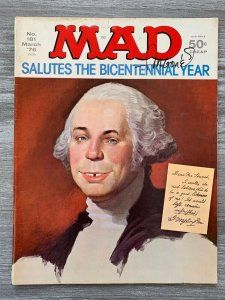 1976 MAD Magazine #181 VG/FN 5.0 SIGNED w/ COA by Sergio Aragones