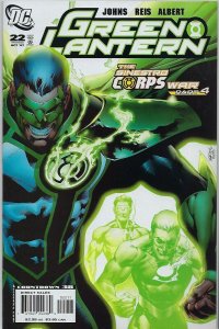 Green Lantern # 22 !!!  The New Sinestro Corps War Part 4  !!  First Print !  NM