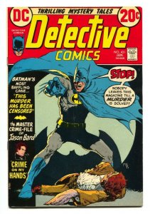 DETECTIVE COMICS #431 comic book 1972 BATMAN-Elongated Man FN/VF