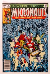 Micronauts #9 (1979), 1st app of Cilicia