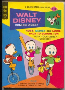 Walt Disney Comics Digest #49  1974 - Gold Key  -VF - Comic Book