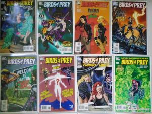 Birds of Prey lot from:#2-115 + Specials, 81 Different, 8.0 VF (1999-2006)