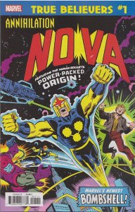 True Believers: Annihilation-Nova #1 VF/NM ; Marvel