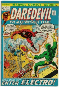DAREDEVIL#87 VF 1972 MARVEL BRONZE AGE COMICS