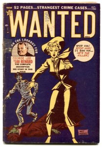 Wanted #30 1950- Golden Age Crime G 