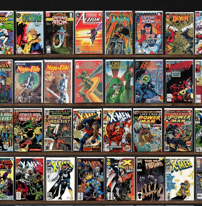 Huge Lot 140+ Comics with Green Arrow, The Uncanny X-Men, Daredevil & More!