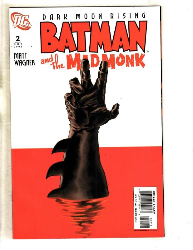 Lot Of 5 Dark Moon Rising Batman & The Mad Monk DC Comic Books # 1 2 4 5 6 MF12