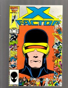 Lot of 10 X-Factor Marvel Comic Books #7 8 9 10 11 12 13 14 15 16 SB1