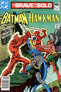 Brave and the Bold, The #164 FN ; DC | July 1980 Batman Hawkman