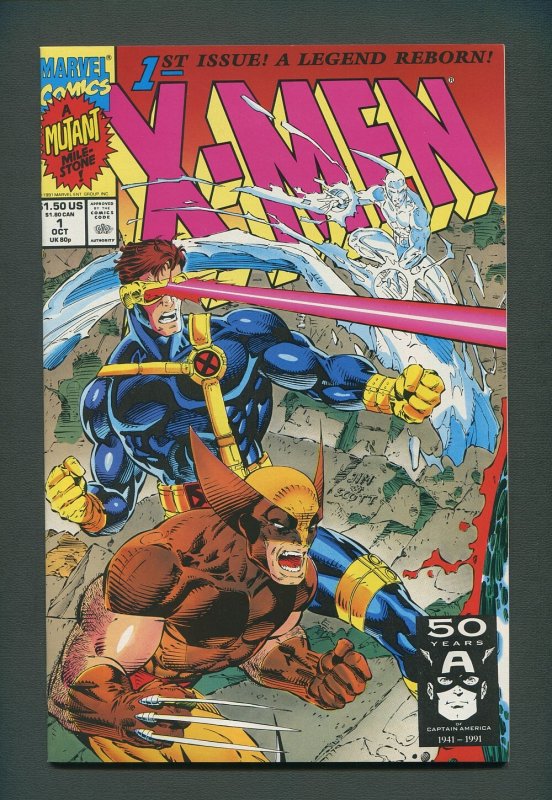 X-Men #1  (Wolverine Variant)  / 9.6 NM+  - 9.8 NM-MT  / October 1991