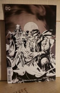 Batman vs. Ra's Al Ghul #1 Neal Adams Black & White Cover (2019)