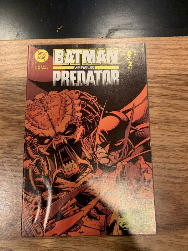 Batman Versus Predator #2 Dark Horse Comics Comic Book