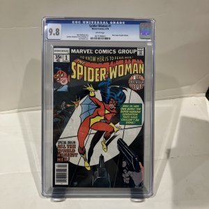 Spider-Woman #1 CGC 9.8 HIGH GRADE Marvel Comic KEY New Origin Jessica Drew