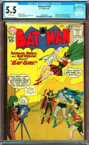 Batman #139 CGC Graded 5.5 1st Original Bat-Girl (Betty Kane)