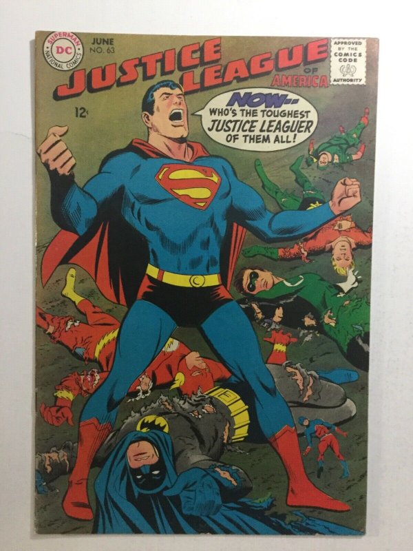 Justice League Of America 63 Vf Very Fine 8.0 DC Comics