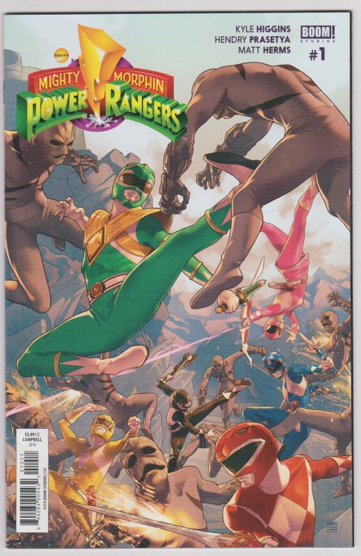 Mighty Morphin Power Rangers #1