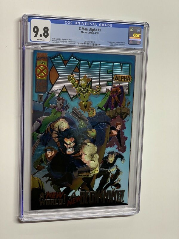 X-men Alpha 1 cgc 9.8 wp marvel 1995 1st dark beast