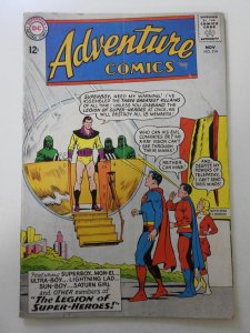Adventure Comics #314 (1963) VG- Condition moisture stain