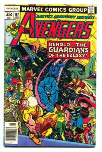 AVENGERS #167-Guardians of the Galaxy-MCU-Key movie comic book-NM-