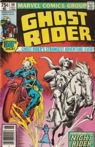 Ghost Rider # 50 Newsstand Cover VF Marvel 1980 [B5]