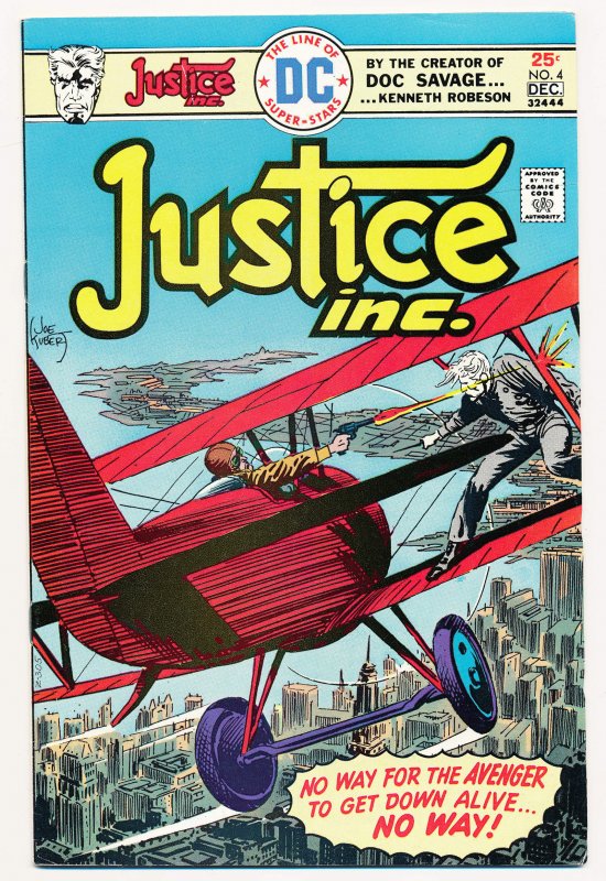 Justice Inc. (1975) #1-4 FN/VF- Complete series