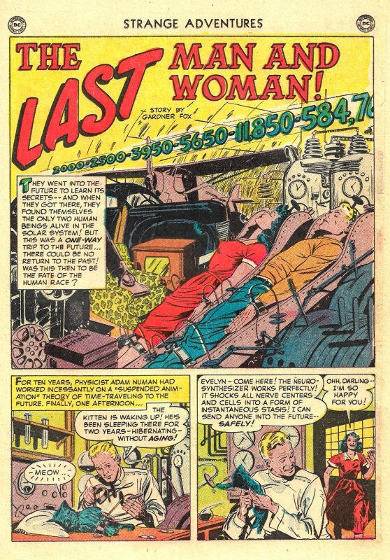 STRANGE ADVENTURES #6 (Mar1951) 2.0 GD  • Curt Swan! Bob Oksner! Gardner Fox!
