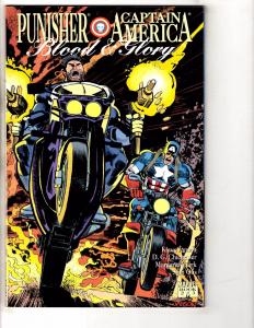 Punisher Captain America Blood & Glory Complete Marvel Comics Series # 1 2 3 PP6